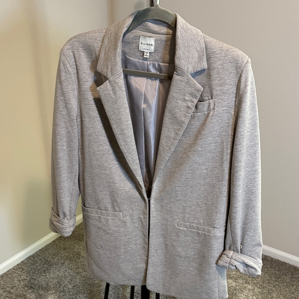 Ellison Light Gray Women's Blazer